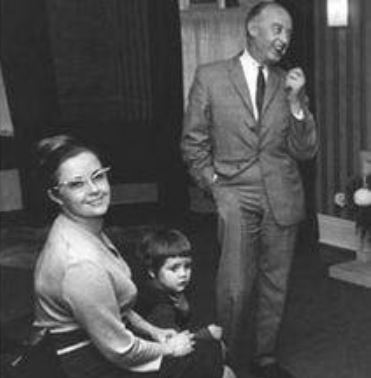 Jim Mac with his second wife Angela Lucia Williams and daughter Ruth McCartney
